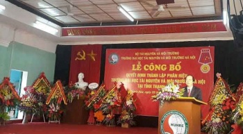 Phân hiệu trường Đại học Tài nguyên và Môi trường Hà Nội tại  tỉnh Thanh Hóa